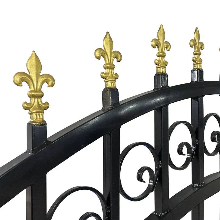 Driveway Steel Gate / Metal Garden Gate 20′ Wide