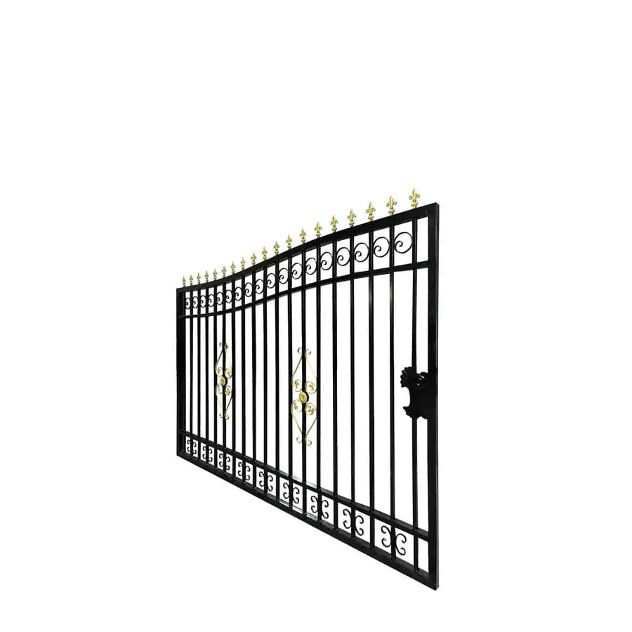 Driveway Steel Gate / Metal Garden Gate 20′ Wide