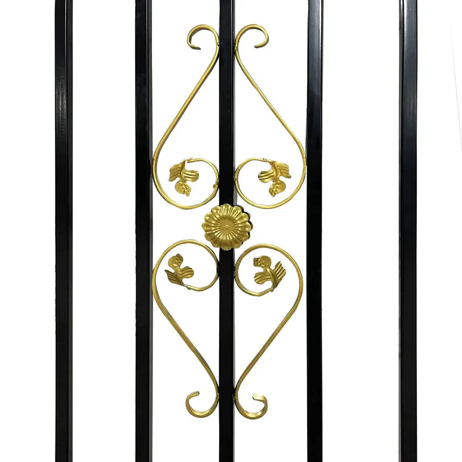 Driveway Steel Gate / Metal Garden Gate 20′ Wide