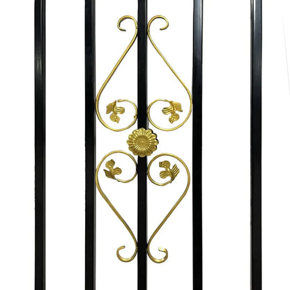 Driveway Steel Gate / Metal Garden Gate 20′ Wide