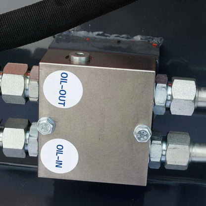 CAEL-EMH100 Excavator Flail Mower – 39.4 Inch Hydraulic Brush Cutter for 5-10 Ton Excavators