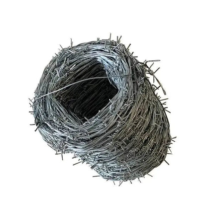 500-ft Barbed Wire, Triple-Layer Galvanized, High Tensile Strength, CAEL-BW15
