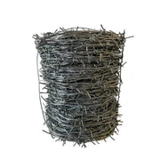 500-ft Barbed Wire, Triple-Layer Galvanized, High Tensile Strength, CAEL-BW15