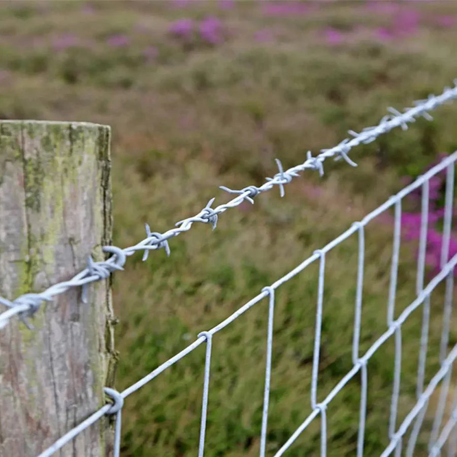 Farm Fence, Property Protection, Livestock Control, 47" Height, 100 Meters Per Roll, 12.5 GA Wire, 6" Vertical Wire Distance, CAEL-FMF100