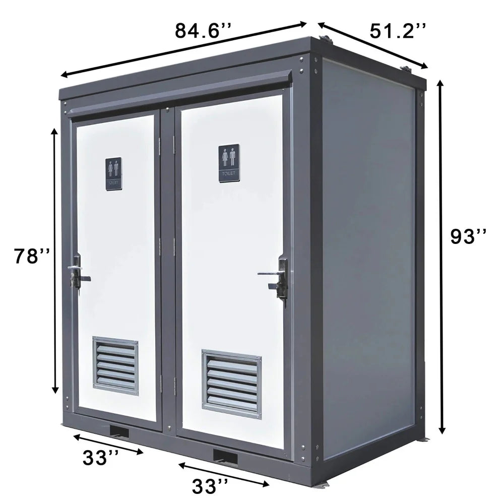 Portable Toilets With Double Closestools