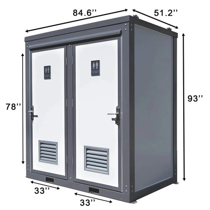 Portable Toilets With Double Closestools