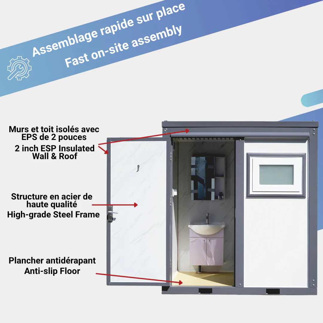 CAEL Portable Mobile Shower Room