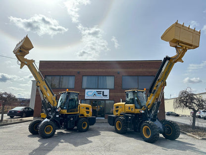 Telescopic boom wheel loader 1.5T with diesel Kohler engine