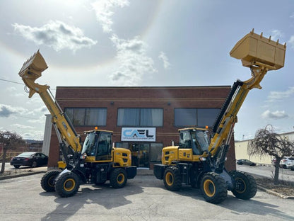 Telescopic boom wheel loader 2T with diesel Kohler engine