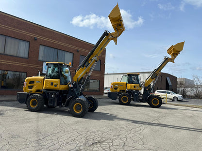 Telescopic boom wheel loader 1.5T with diesel Kohler engine