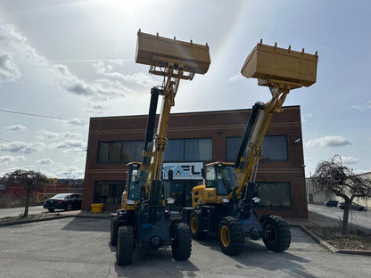 Telescopic boom wheel loader 1.5T with diesel Kohler engine