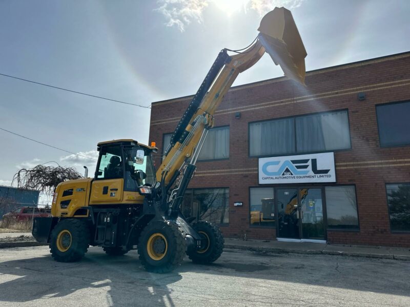 Telescopic boom wheel loader 1.5T with diesel Kohler engine