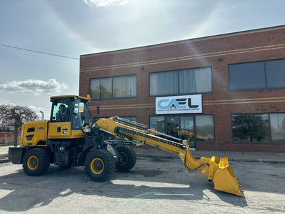Telescopic boom wheel loader 2T with diesel Kohler engine