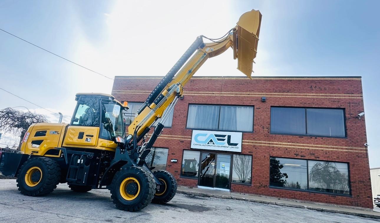 Telescopic boom wheel loader 1.5T with diesel Kohler engine