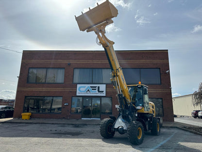 Telescopic boom wheel loader 1.5T with diesel Kohler engine