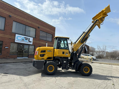 Telescopic boom wheel loader 1.5T with diesel Kohler engine