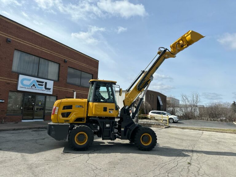 Telescopic boom wheel loader 2T with diesel Kohler engine