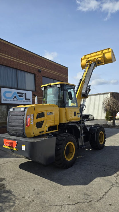 Telescopic boom wheel loader 2T with diesel Kohler engine