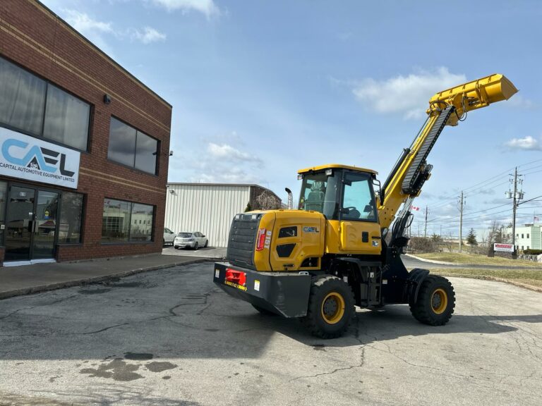 Telescopic boom wheel loader 2T with diesel Kohler engine