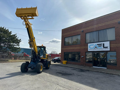 Telescopic boom wheel loader 1.5T with diesel Kohler engine