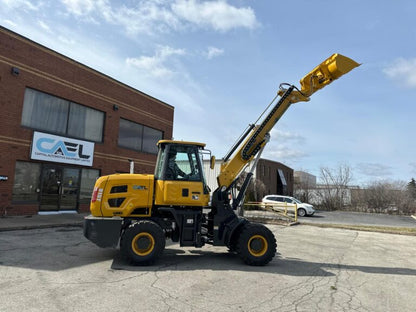 Telescopic boom wheel loader 2T with diesel Kohler engine