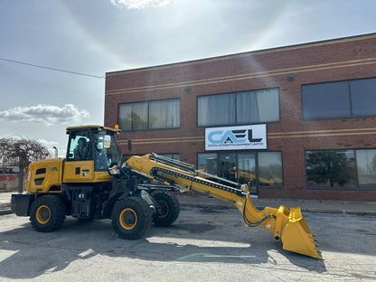 Telescopic boom wheel loader 1.5T with diesel Kohler engine
