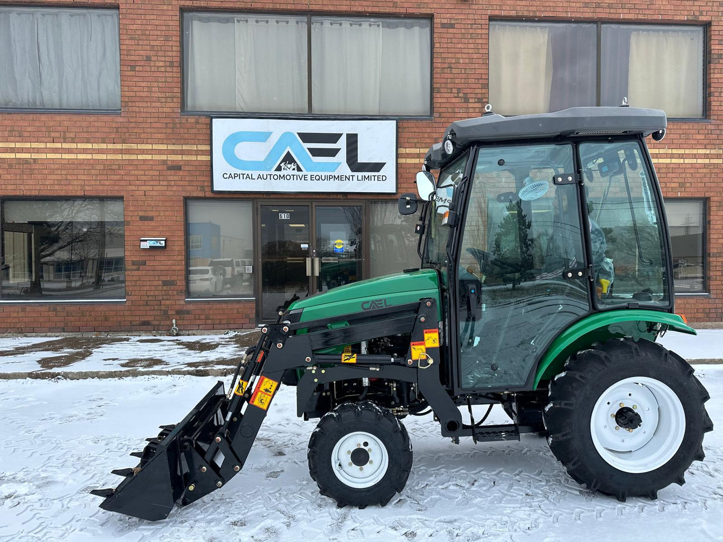 Tractor Loader with Cab