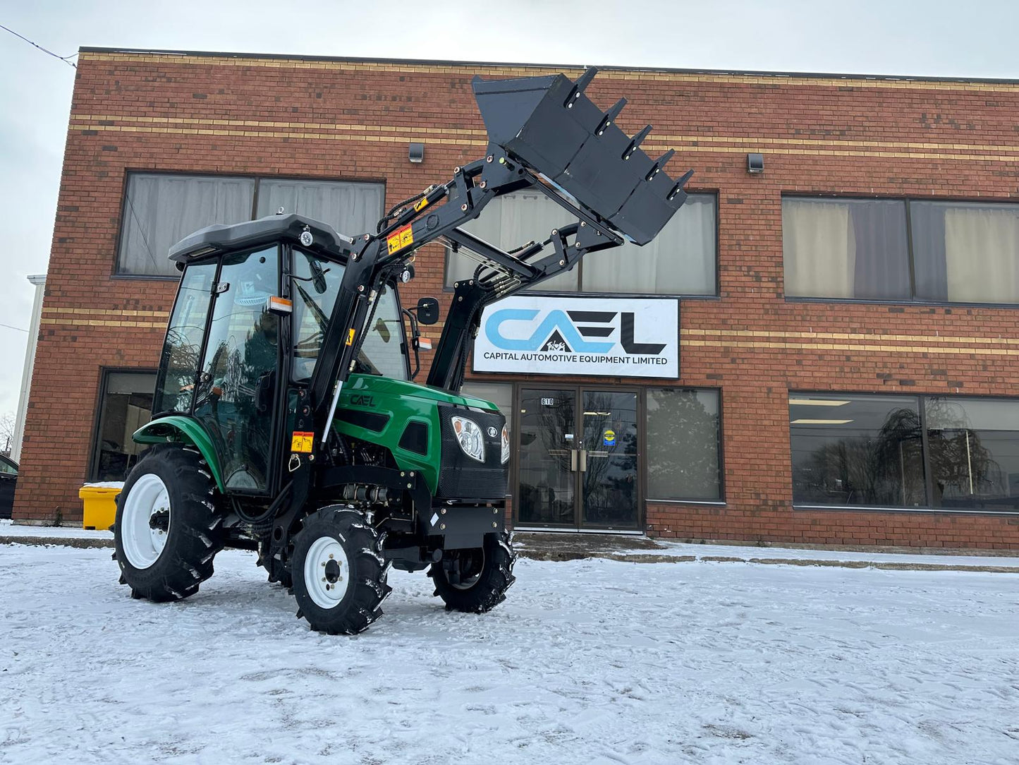 Tractor Loader with Cab