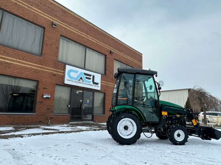 Tractor Loader with Cab