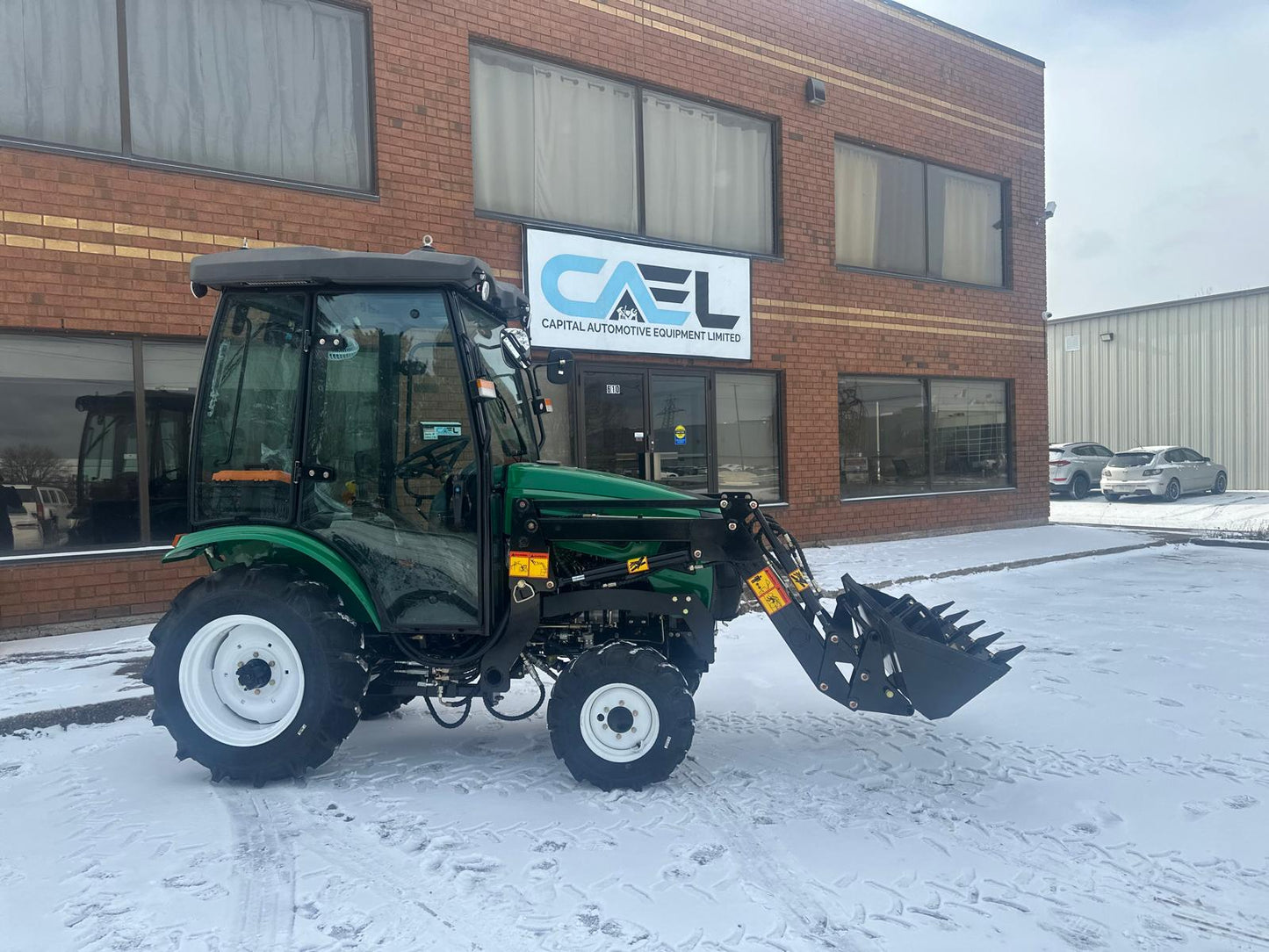 Tractor Loader with Cab