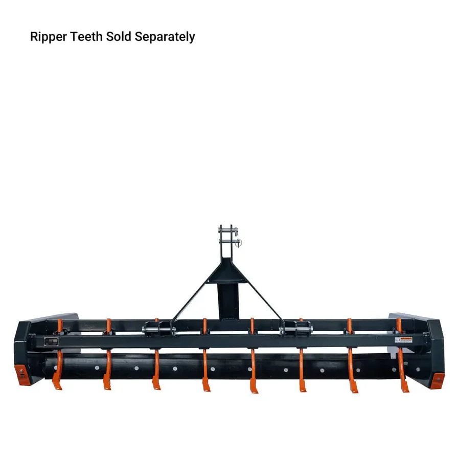96" Tractor Land Leveler, 3-Point Hitch, 94" Grading Width, Adjustable Depth, Double Edge Blades