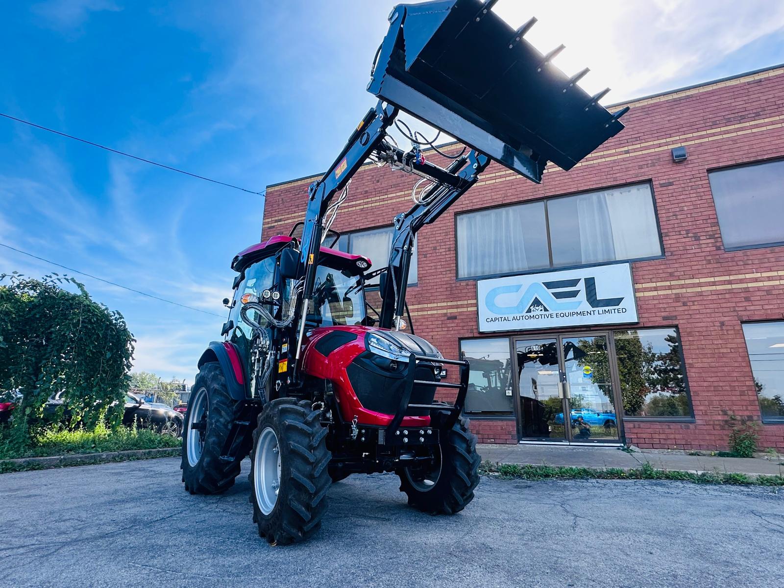 Tractor Loader with Cab 75 HP