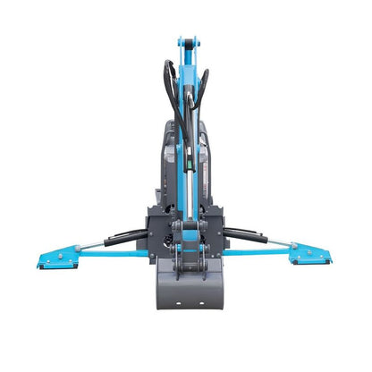 9-ft Tractor Swing Backhoe Attachment, 180° Boom and Bucket Rotation