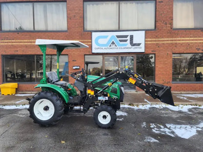 Tractor and Loader with Perkins Engines