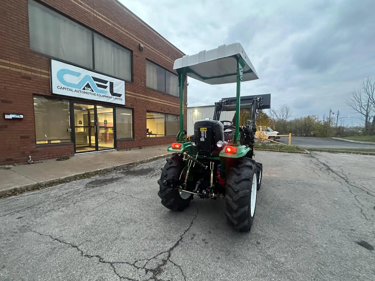 Tractor and Loader with Perkins Engines