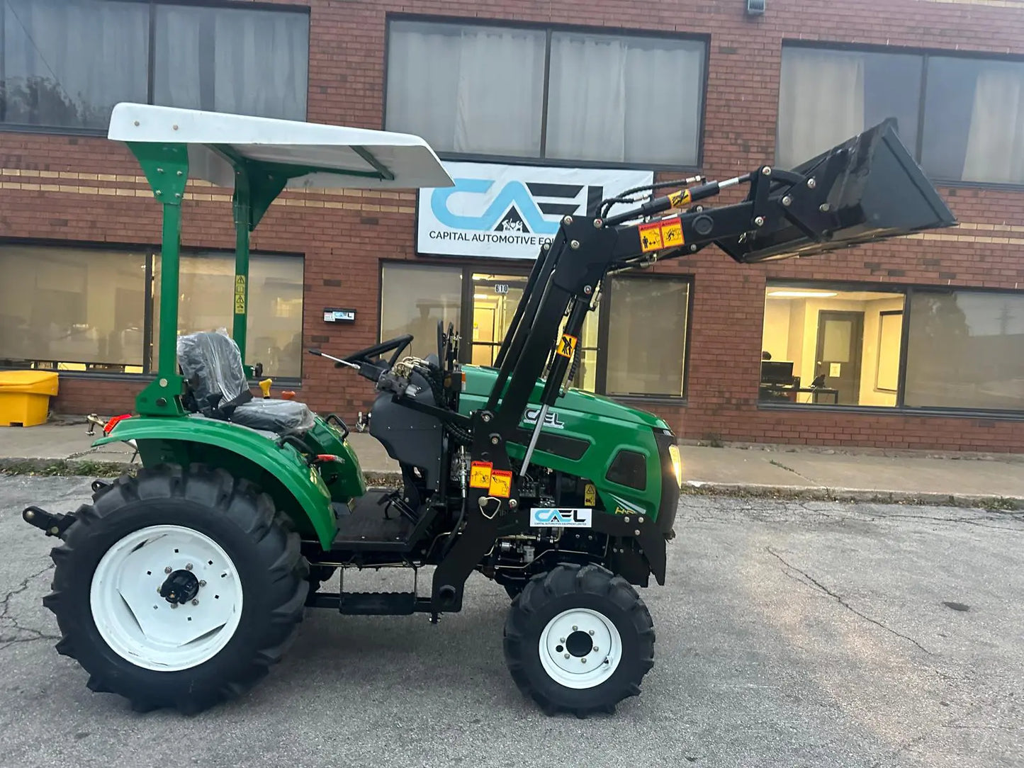 Tractor and Loader with Perkins Engines