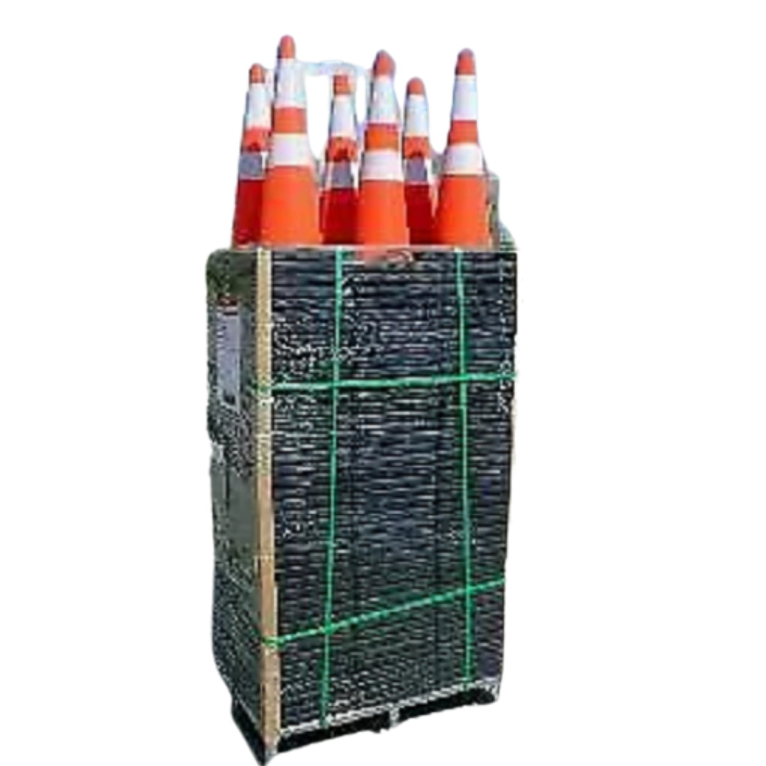 Traffic Cones 250 Pack – Heavy Duty Road Safety Cones Bulk