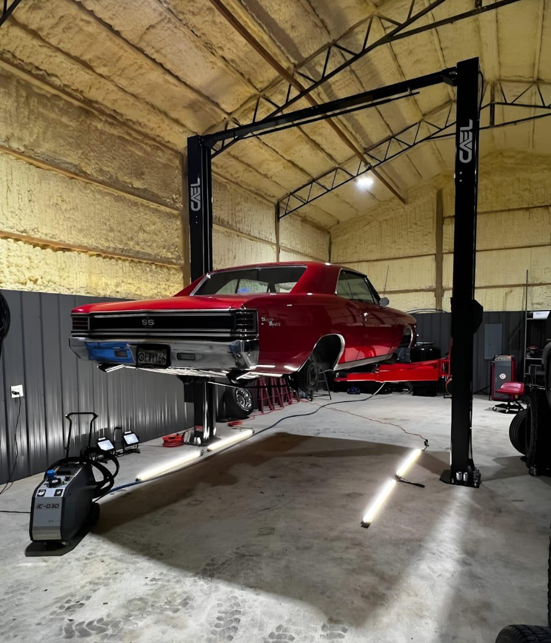 Two-Post Clear Floor Lift (14000)