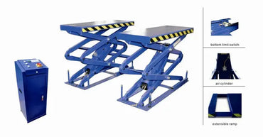 Underground Full Rise Scissor Lift car hoist 7700 LBS (UFRSL77)