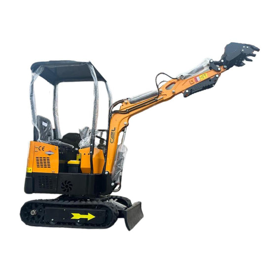 Minibagger 1T mit Briggs &amp; Stratton-Motor (EX1BS)