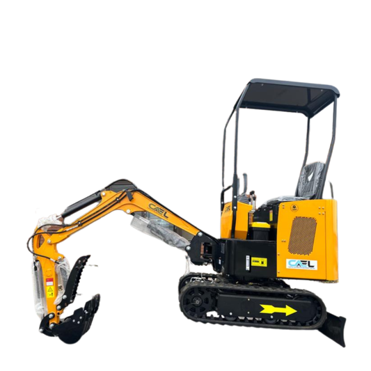 Mini Excavator 1.3T with Kubota engine, Swing boom (EX13KB)