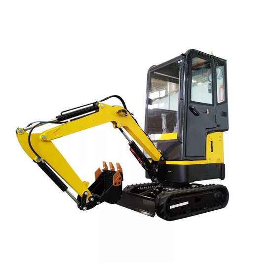 Mini Excavator1.3T with Kubota engine, Swing boom and Cab (EX13KB-C)