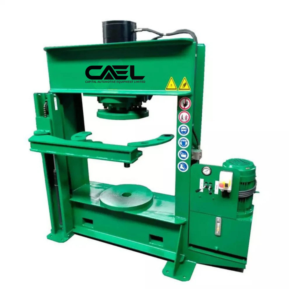 Hydraulic press machine solid tires 120T