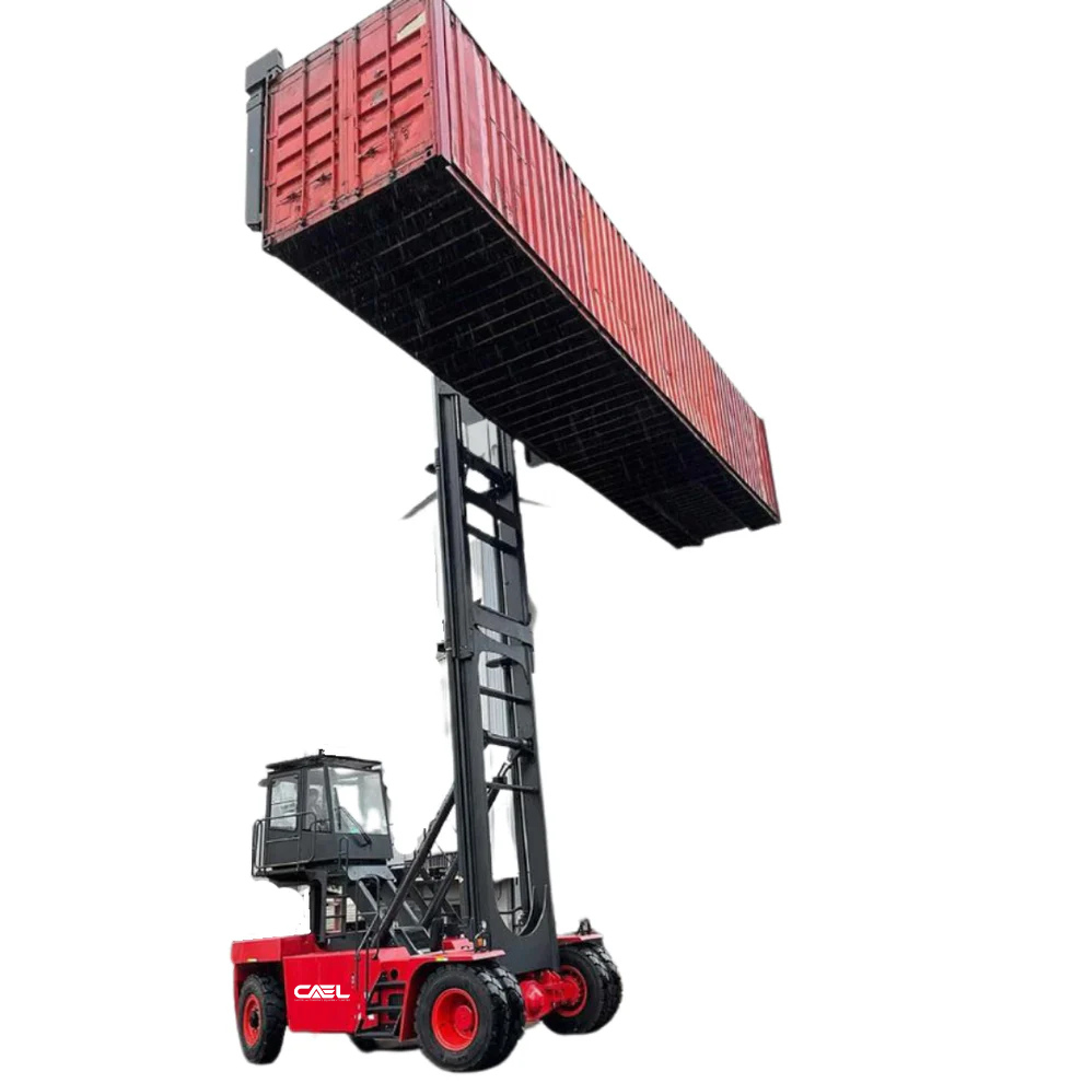 Chariot élévateur à fourche vide, gerbeur de conteneurs, moteur CUMMINS 9 tonnes (FCS-90)