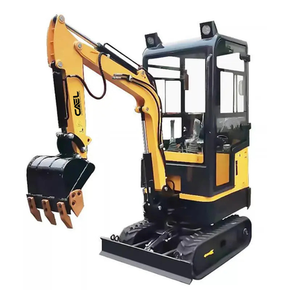 Miniexcavadora de 1,5 toneladas con motor Kubota y cabina (EX15KB-C)