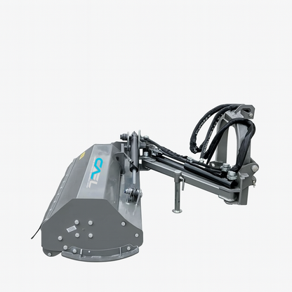 70" Ditch Bank Flail Mower, Offset Verge & Slope Cutter for Tractors 30-60 HP