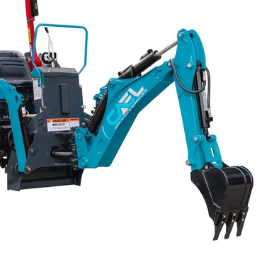 6-FT 3-Point Hitch Swing Backhoe Attachment, 12" Bucket Included, 20-65 HP Tractor