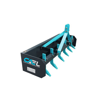 72" Heavy-Duty Box Scraper Blade with Ripper Shanks – Fits 25-50 HP Tractors