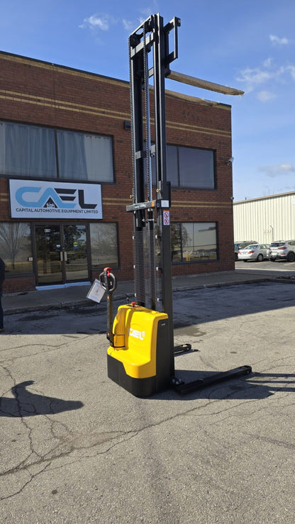 Electric Straddle Stacker 138″
