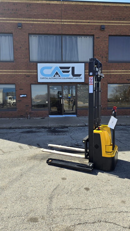 Electric Straddle Stacker 138″